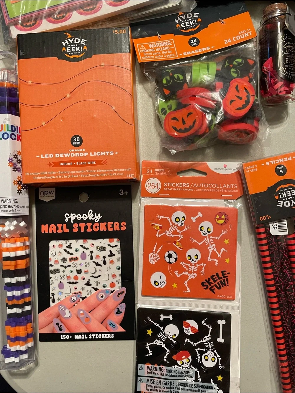 Halloween Party Favor Pack for Kids All New items